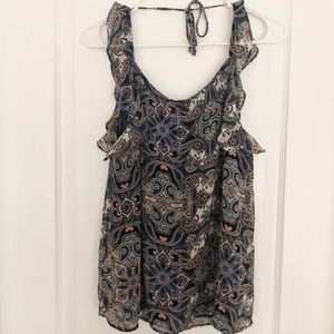 Patterned Tank Top